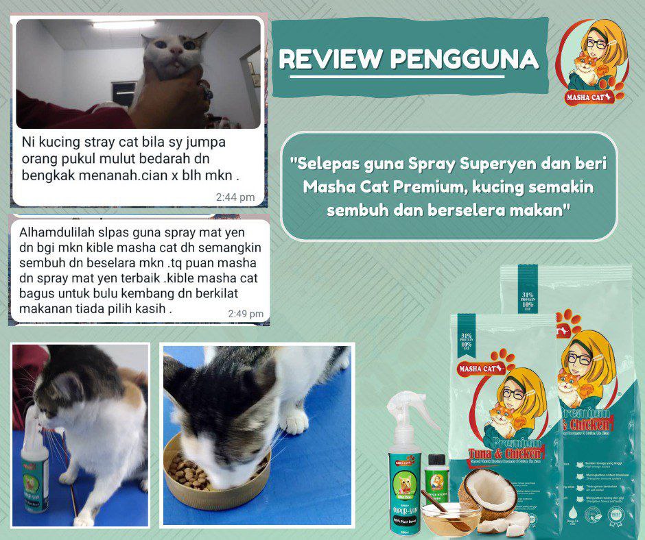 Masha Cat Food Premium 18KG Masha Cat